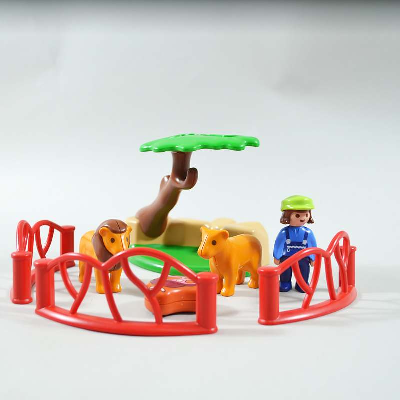 Παιχνίδι Λιοντάρια Ζωολογικού κήπου Playmobil 1.2.3-9378