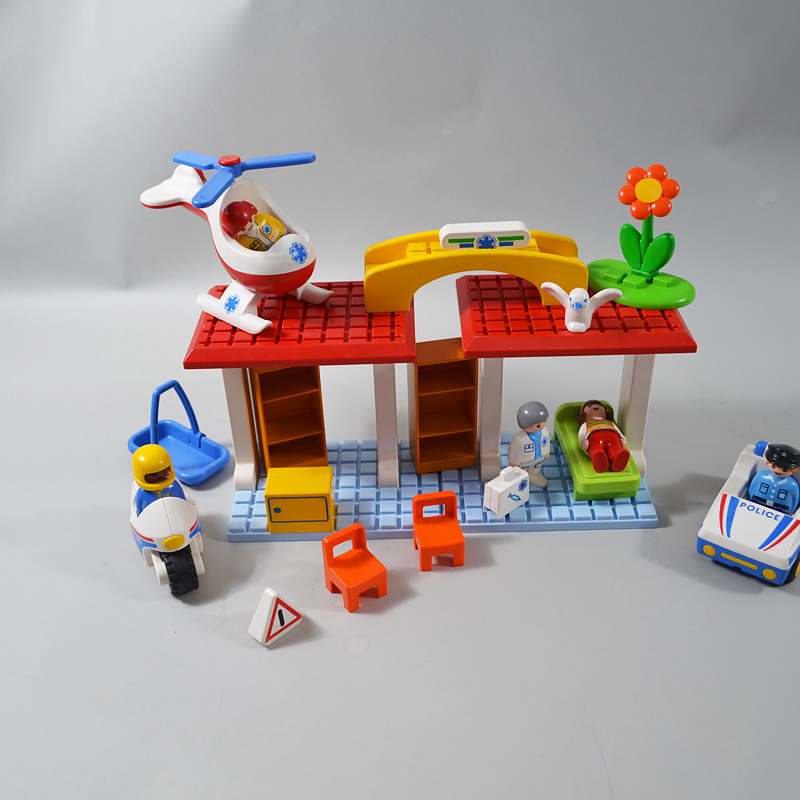 Παιχνίδι Αστυνομία & Παιδιατρείο Playmobil 1.2.3-5046