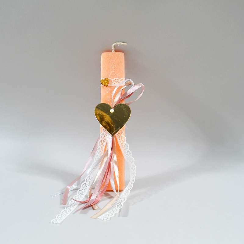 Αρωματική λαμπάδα καρδία