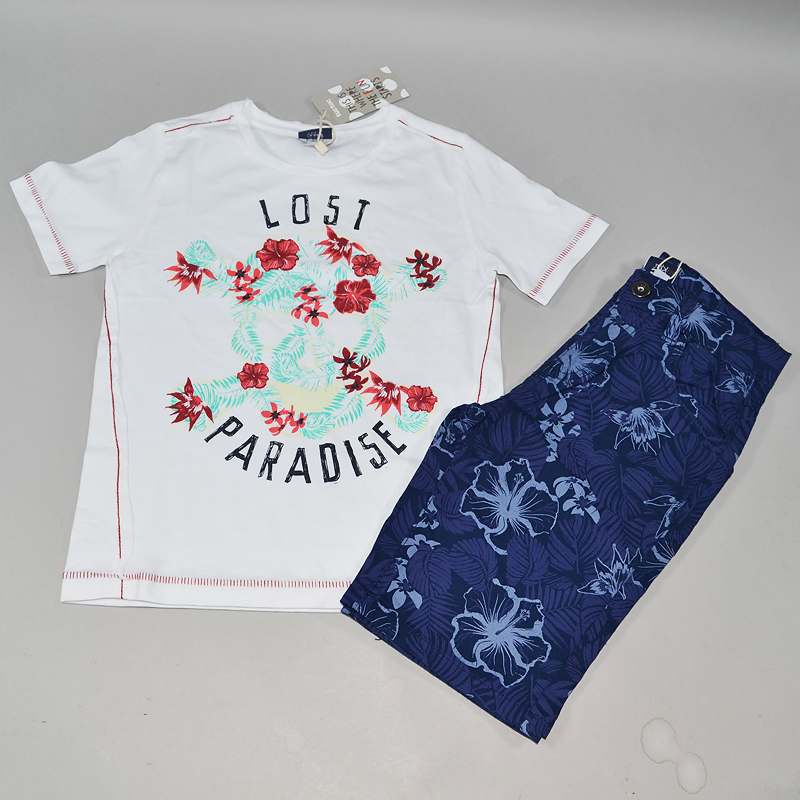 Σετ μπλούζα - βερμούδα tuc-tuc