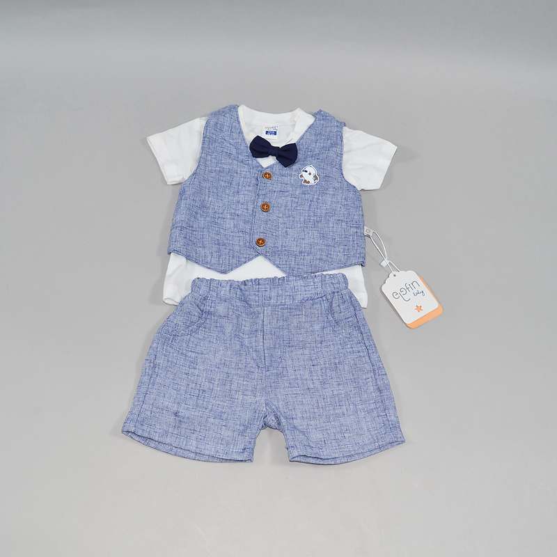 Σετ μπλούζα - σορτς - γιλέκο Elef