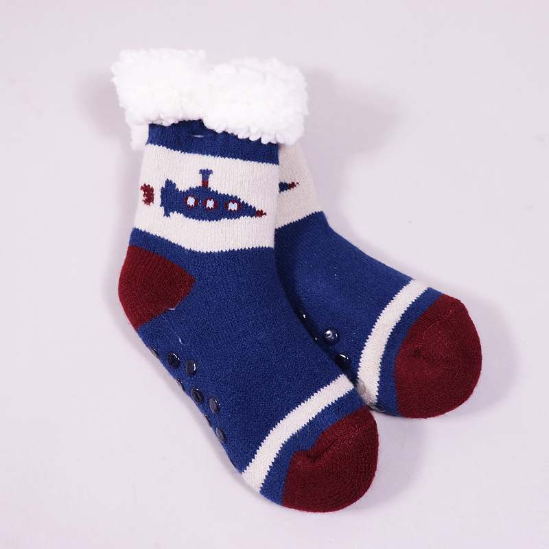 Κάλτσες πατουσάκια με γούνα