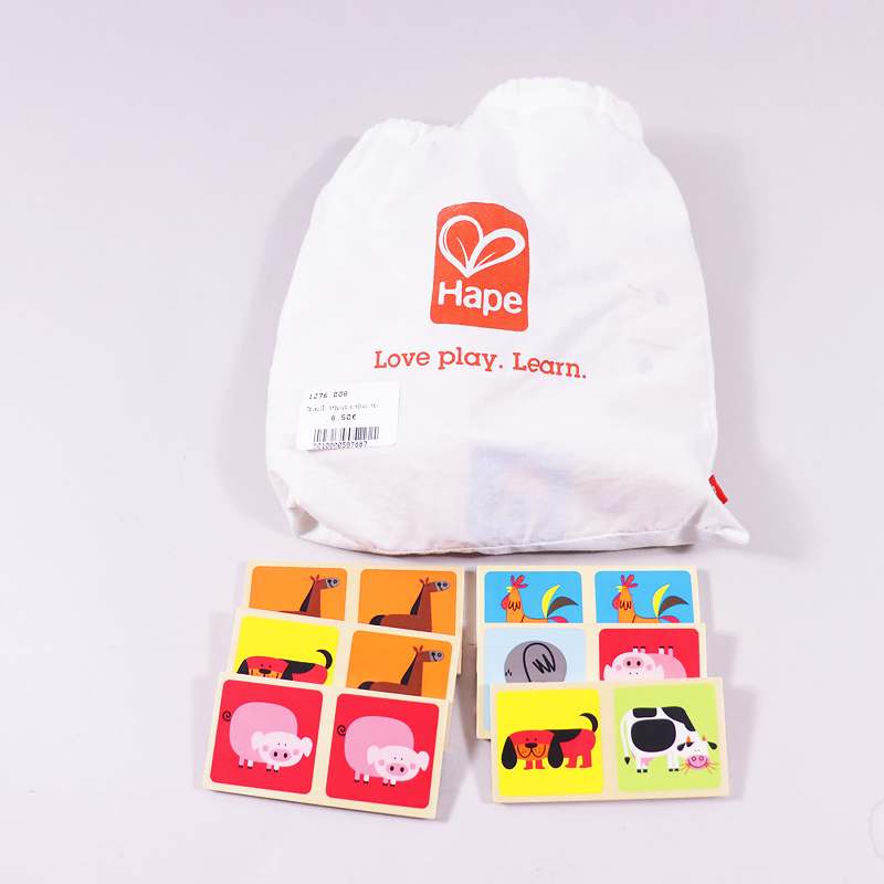 Παιχνίδι Ξύλινο Ντόμινο με εικόνες