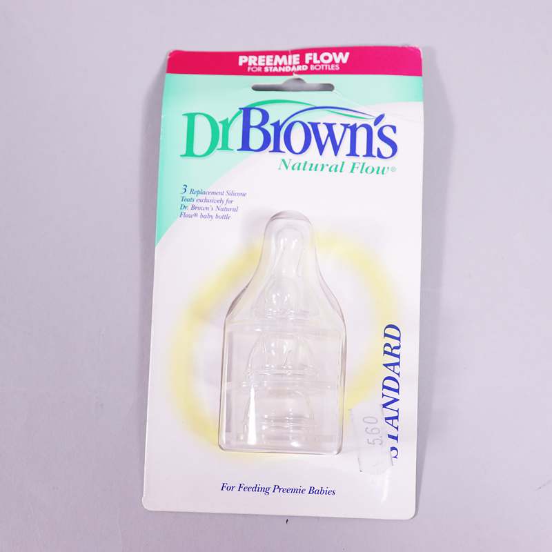 Θηλές σιλικόνης Dr Brown's Nature Flow