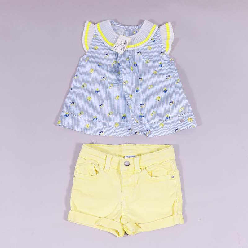 Σετ μπλούζα- σορτς jean Mayoral