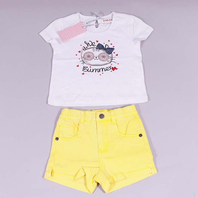 Σετ μπλούζα-σορτς Miss Evita