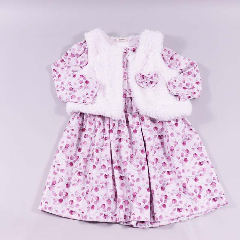 Σετ φόρεμα-γουνάκι Serkon