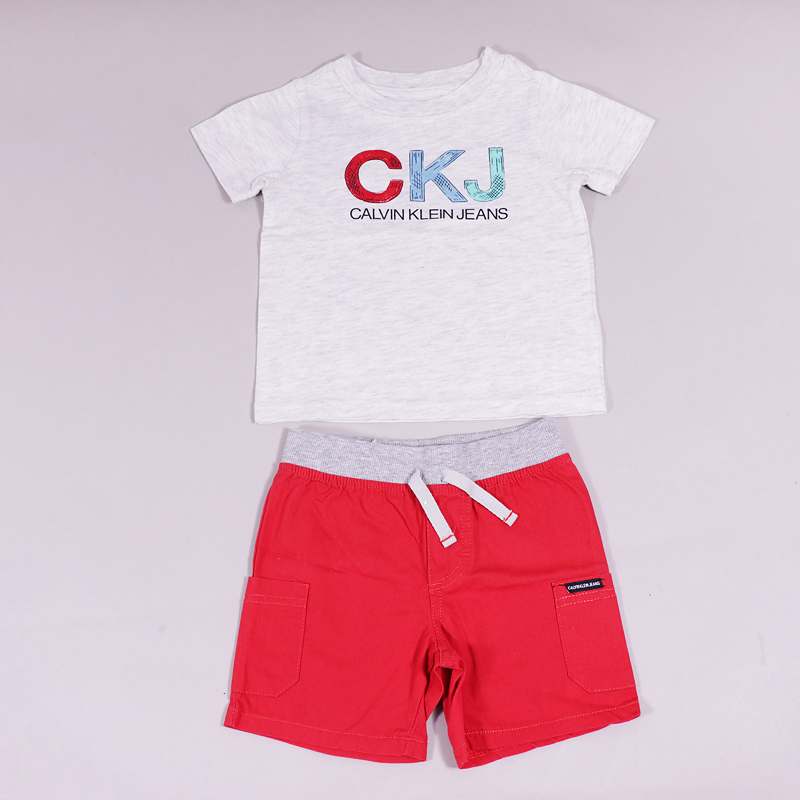 Σετ μπλούζα-σορτς Calvin Klein