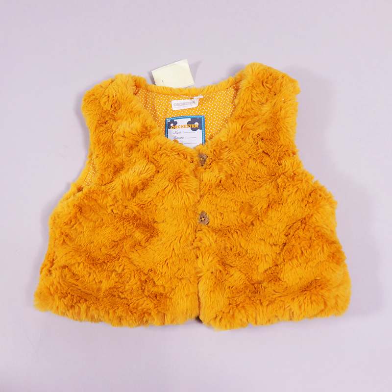 Γούνινο γιλέκο crop Orchestra