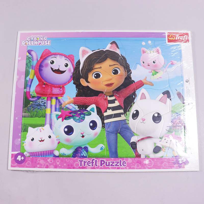 Παιχνίδι παζλ καρτέλα Gabby's Dollhouse