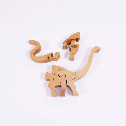 Παιχνίδι ξύλινο παζλ Δεινόσαυρος