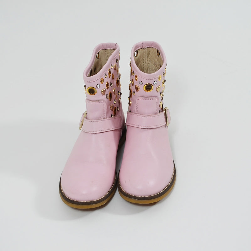 Μποτάκια δερμάτινα Twin set