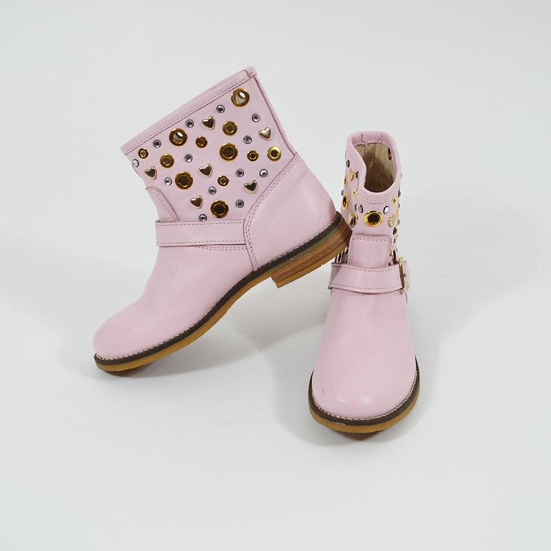 Μποτάκια δερμάτινα Twin set