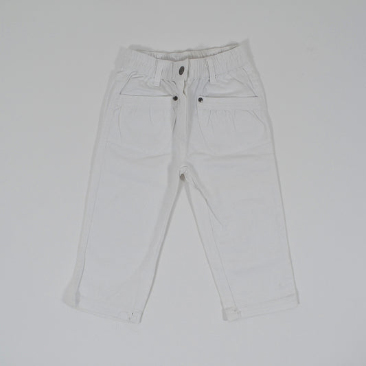Λευκό παντελόνι Knot