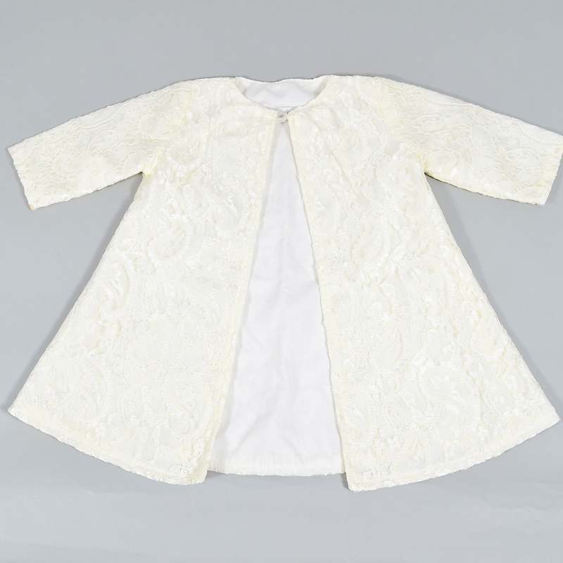 Βαφτιστικό Σετ φόρεμα- καπαρντίνα Patachu