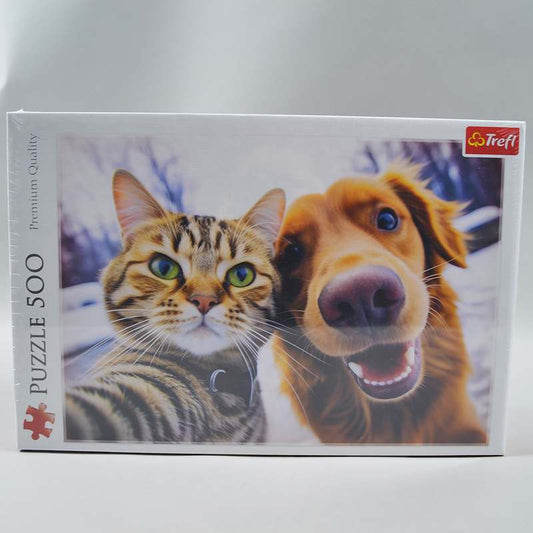 Παιχνίδι παζλ Γάτα- Σκύλος Trefl