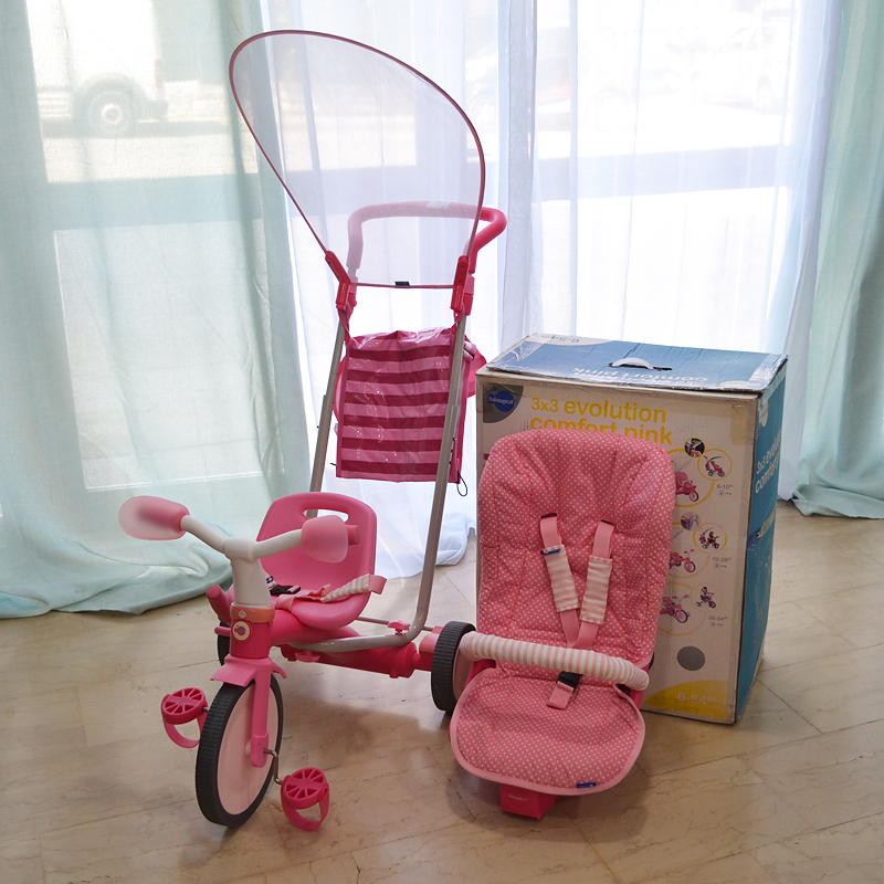 Ποδήλατο 3x3 Evolution Comfort Pink