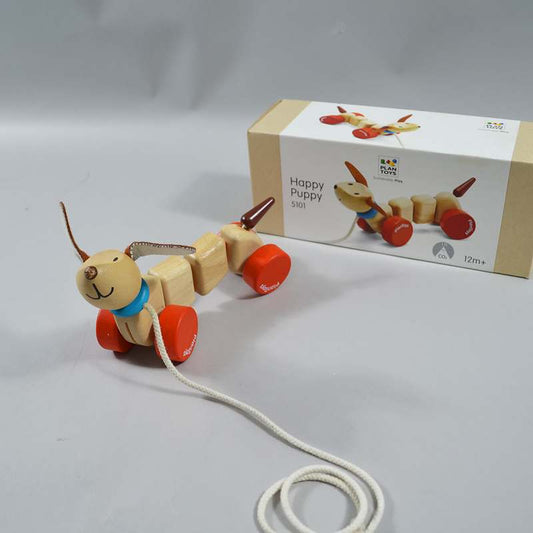 Παιχνίδι ξύλινο συρόμενο Huppy Puppy Plan toys