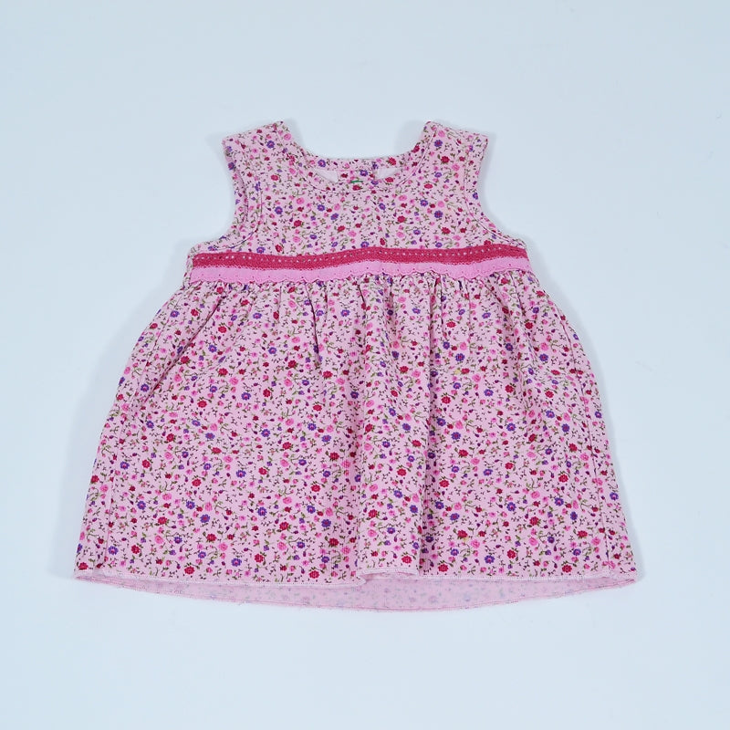 Φόρεμα κοτλέ Floral Benetton