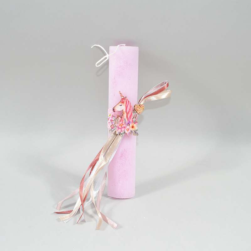 Αρωματική λαμπάδα Unicorn