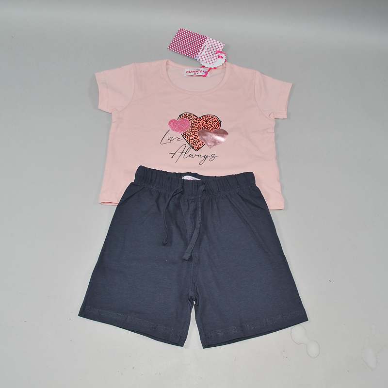 Σετ μπλούζα - σορτς Funky