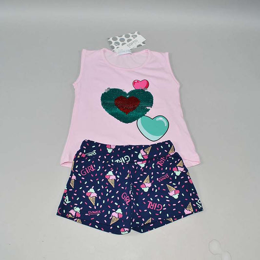 Σετ μπλούζα - σορτς Εβίτα