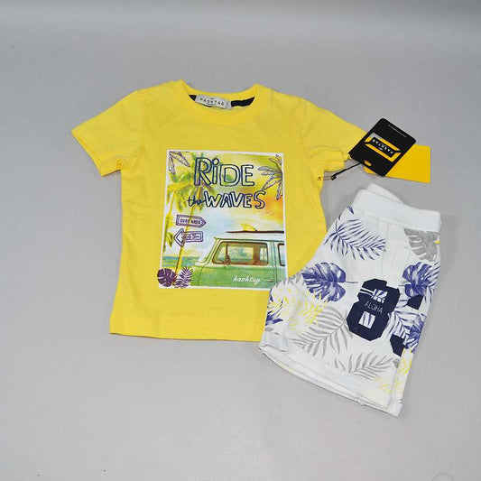 Σετ  μπλούζα - σορτς Hashtag