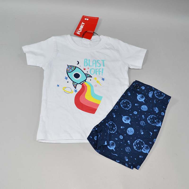 Σετ μπλούζα - σορτς Funky