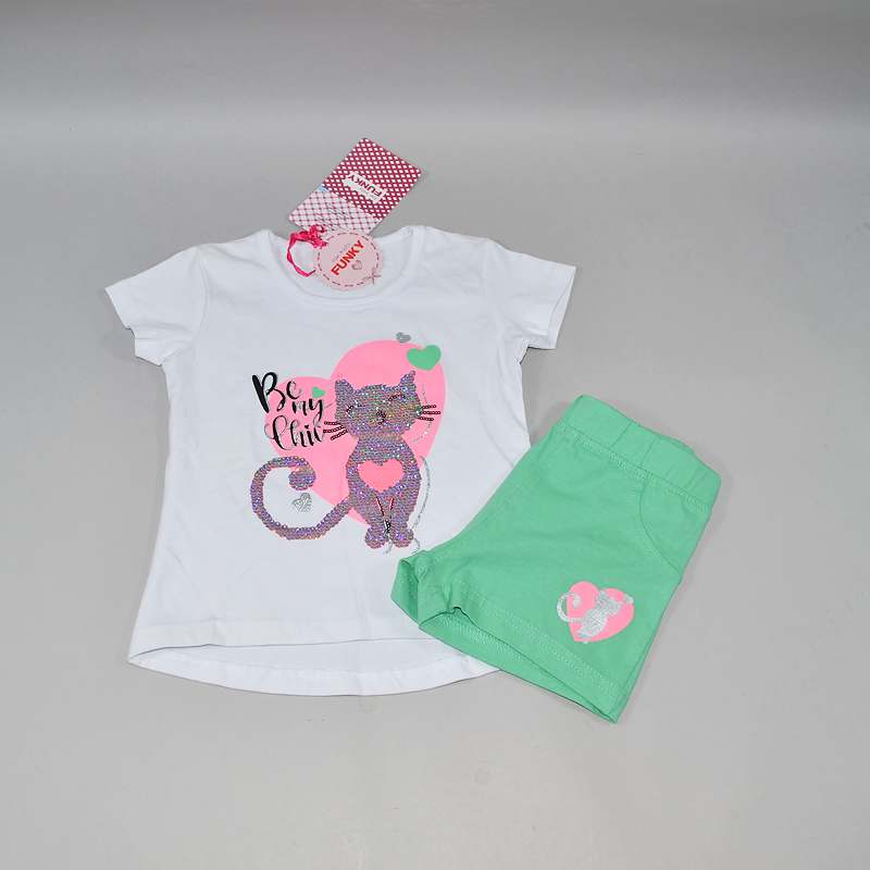 Σετ μπλούζα - σορτς Funky 