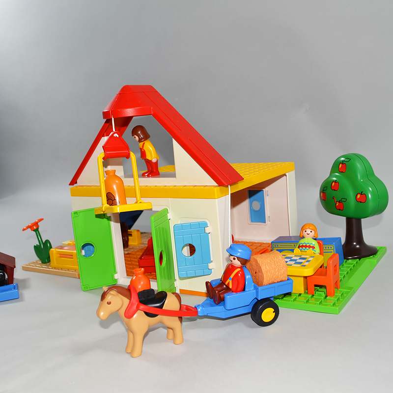 Παιχνίδι Μεγάλη Φάρμα Playmobil 1.2.3  6750