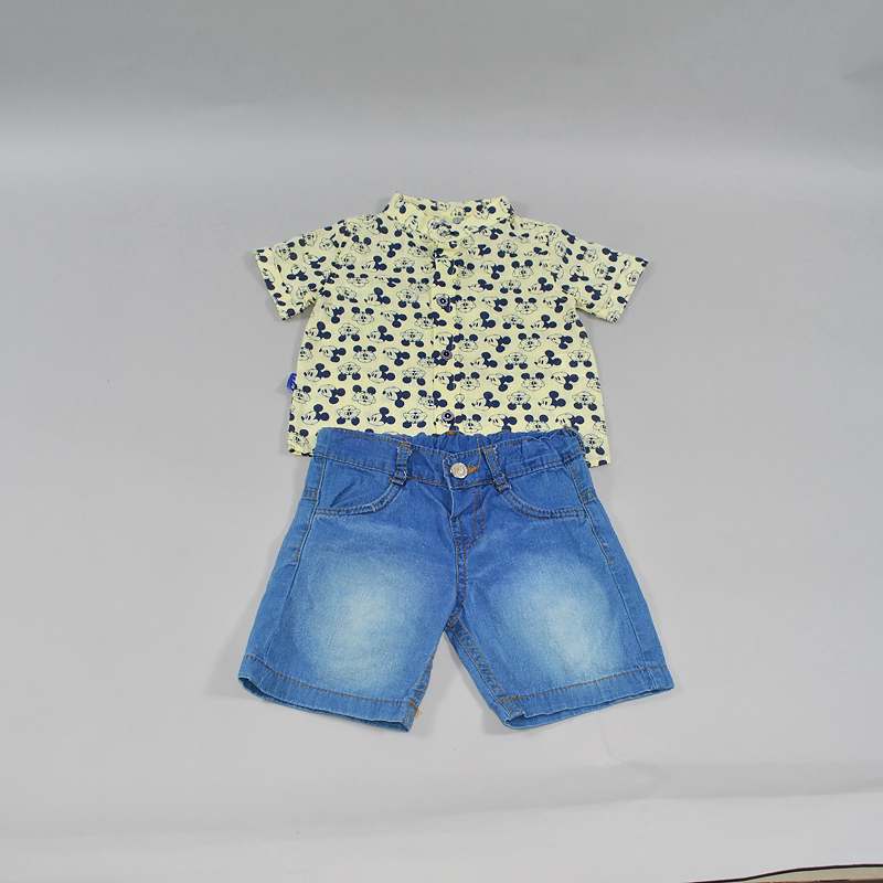 Σετ πουκάμισο - σορτς YTM Mickey