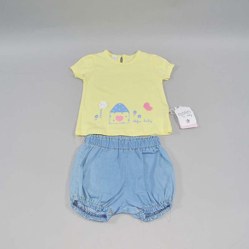 Σετ μπλούζα - σορτς Elefin