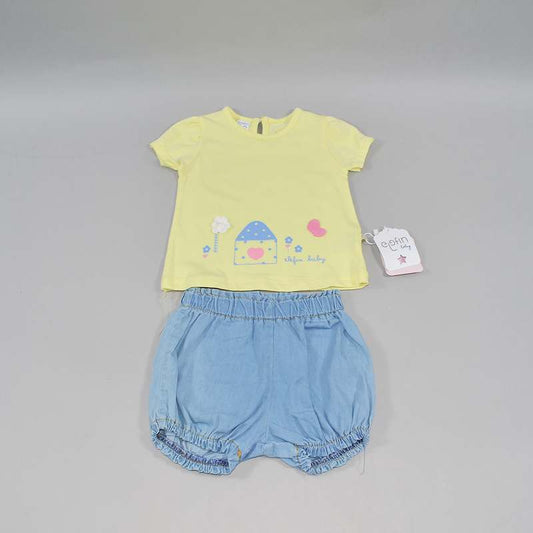 Σετ μπλούζα - σορτς Elefin