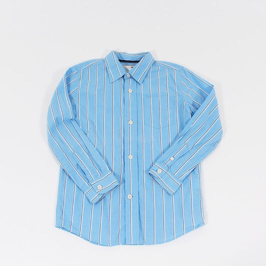 Πουκάμισο με ρίγες γαλάζιο Zara