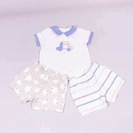 Σετ μπλούζα- 2 σορτς Mayoral