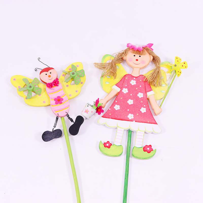 Σετ 2 ξύλινα διακοσμητικά