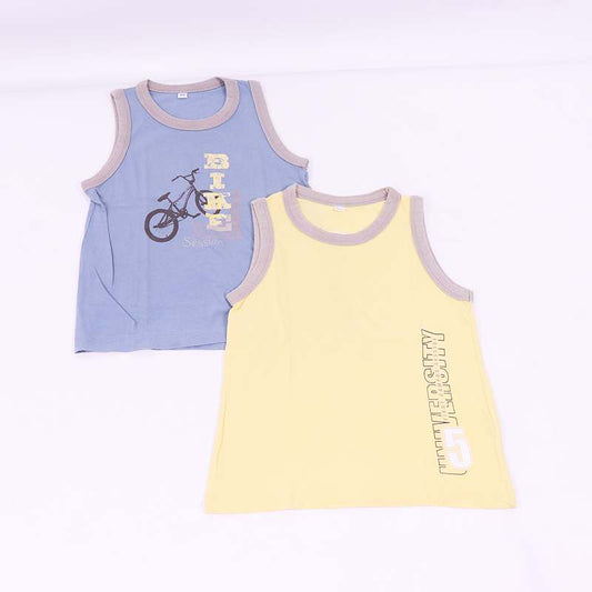 Δύο μπλούζες αμάνικες