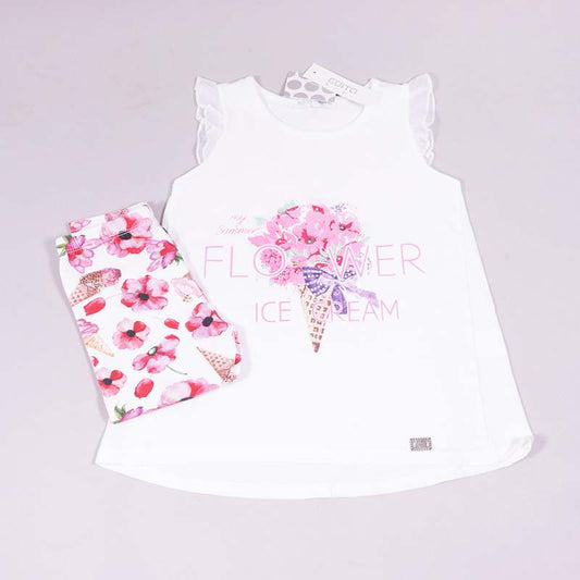 Σετ μπλούζα -κολάν Εβίτα