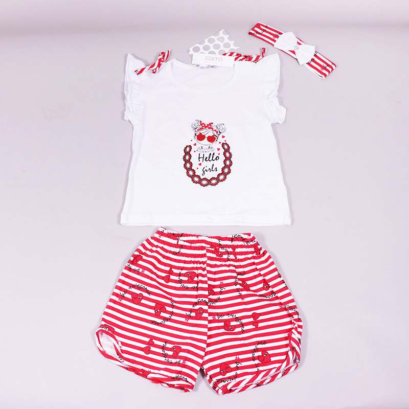 Σετ μπλούζα - σορτς Εβίτα