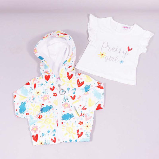 Σετ μπλούζα- μπουφάν αντιανεμικό Funky