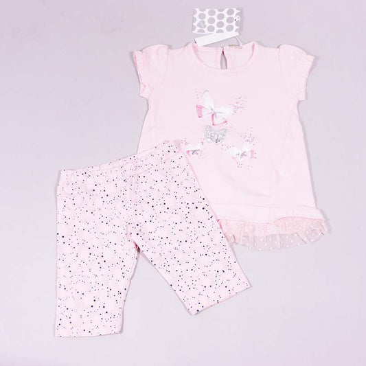 Σετ μπλούζα- κολάν κοντό Εβιτα