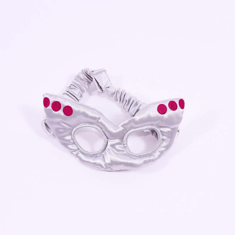 Μάσκα ασημί