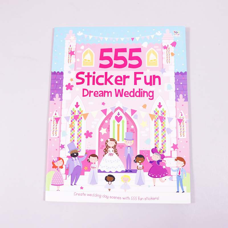 Βιβλίο: 555 sticker fun Dream Wedding