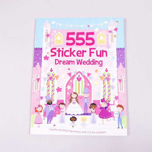 Βιβλίο: 555 sticker fun Dream Wedding