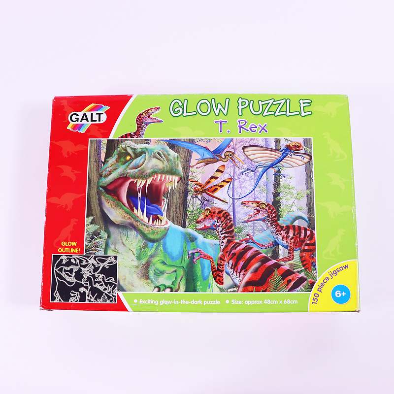 Παζλ Glow puzzle T.Rex Galt