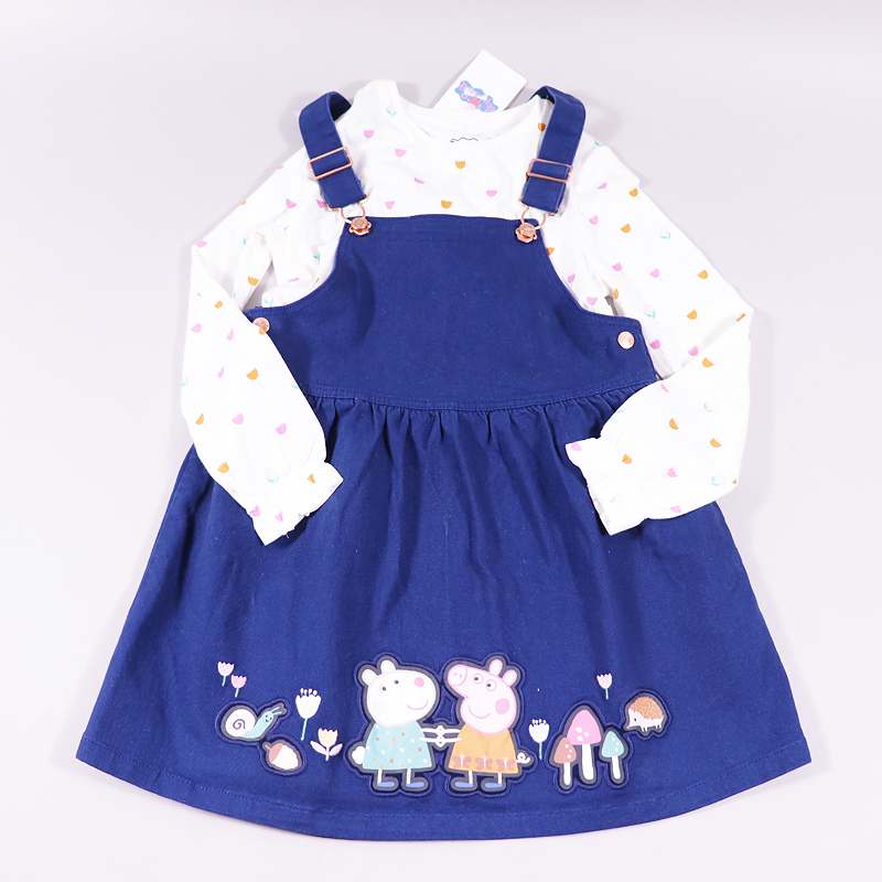 Σετ σαλοπέτα- μπλούζα Marks & Spencer Peppa Pig