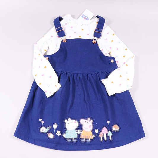 Σετ σαλοπέτα- μπλούζα Marks & Spencer Peppa Pig