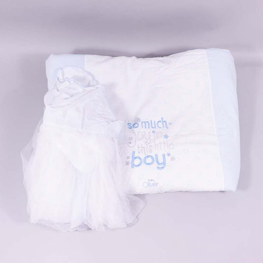 Σετ πάπλωμα- κουνουπιέρα baby Oliver