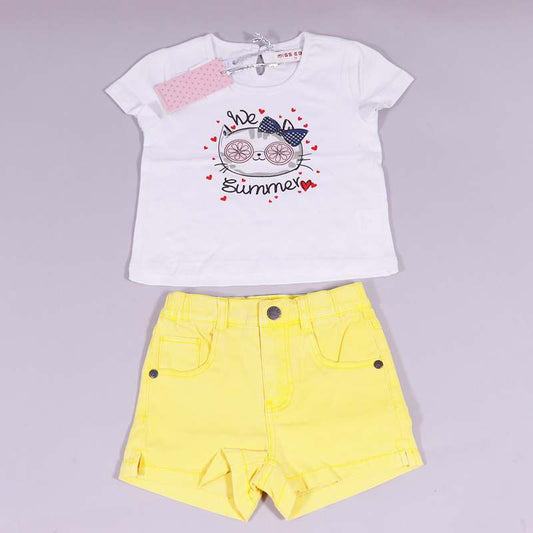 Σετ μπλούζα-σορτς Miss Evita