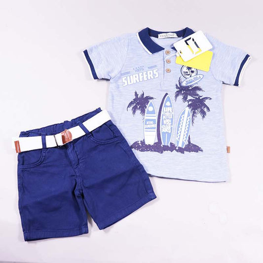 Σετ μπλούζα - σορτς Hashtag